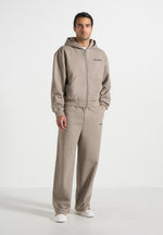 js002-unisex-signature-relaxed-fit-zip-hoodie-taupe