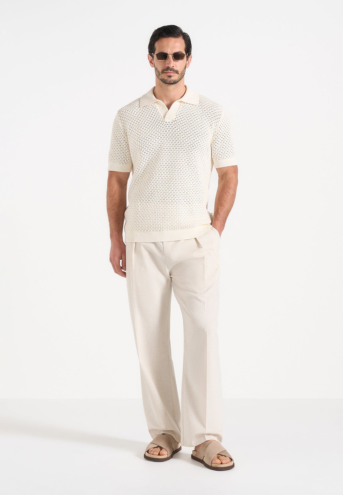 conrad-open-knit-polo-shirt-cream