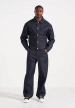 DN002 - Relaxed Fit Denim Jeans - Indigo