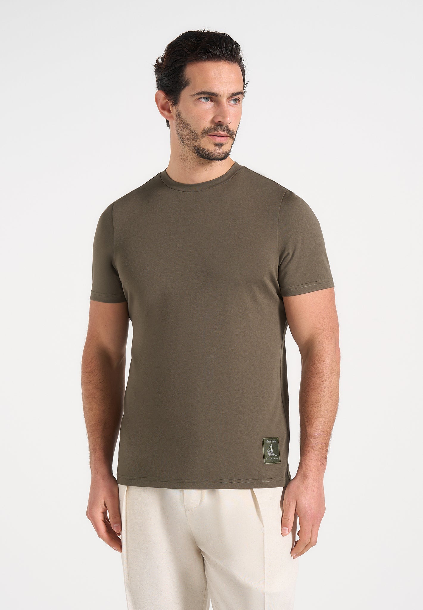 TS003 - Fitted Luxe T-Shirt - Olive 