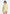 Michele - Knitted Scallop Hem Playsuit - Pale Yellow