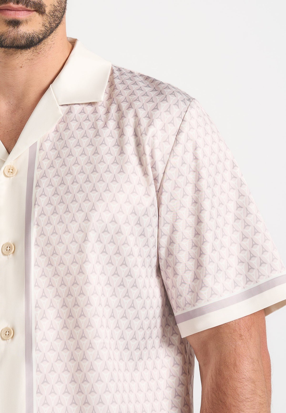 idriss-eiffel-monogram-resort-shirt-cream
