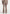 Knitted Fit & Flare Leggings with Belt - Taupe