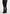 Knitted Fit & Flare Leggings with Belt - Black