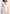 Thalia - Tailored Asymmetric Double Breasted Blazer - Light Beige
