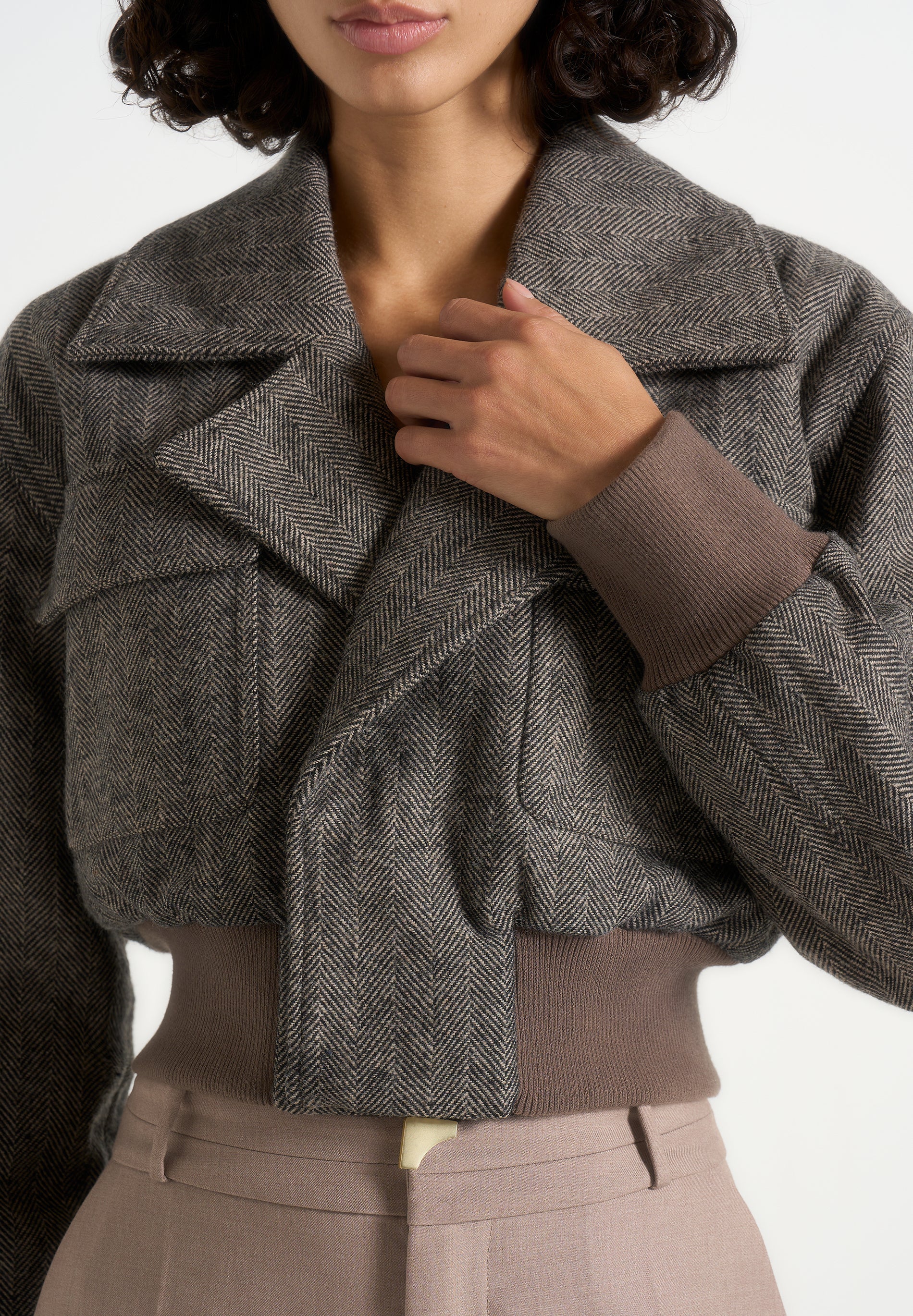 cosette-herringbone-wool-lapel-bomber-jacket-grey