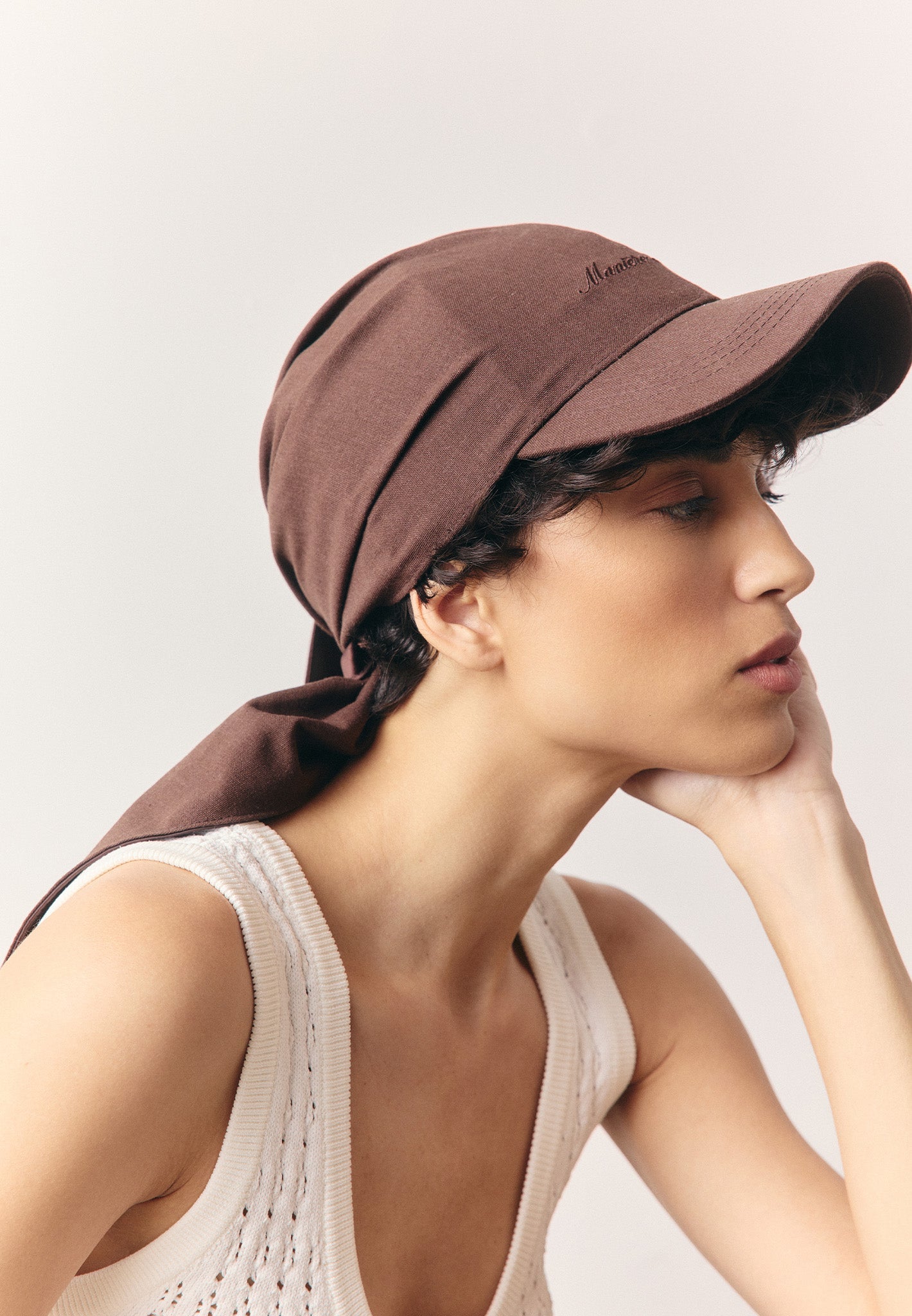 arianne-linen-bandana-cap-brown 