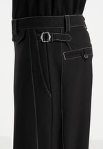 marceau-contrast-stitch-barrel-leg-trousers-black
