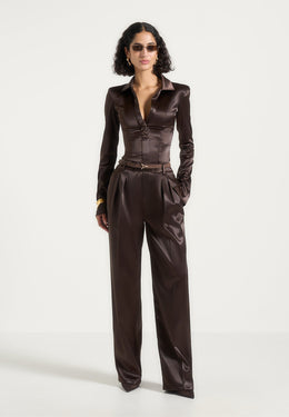 julie-satin-tailored-twin-pleat-pants-brown