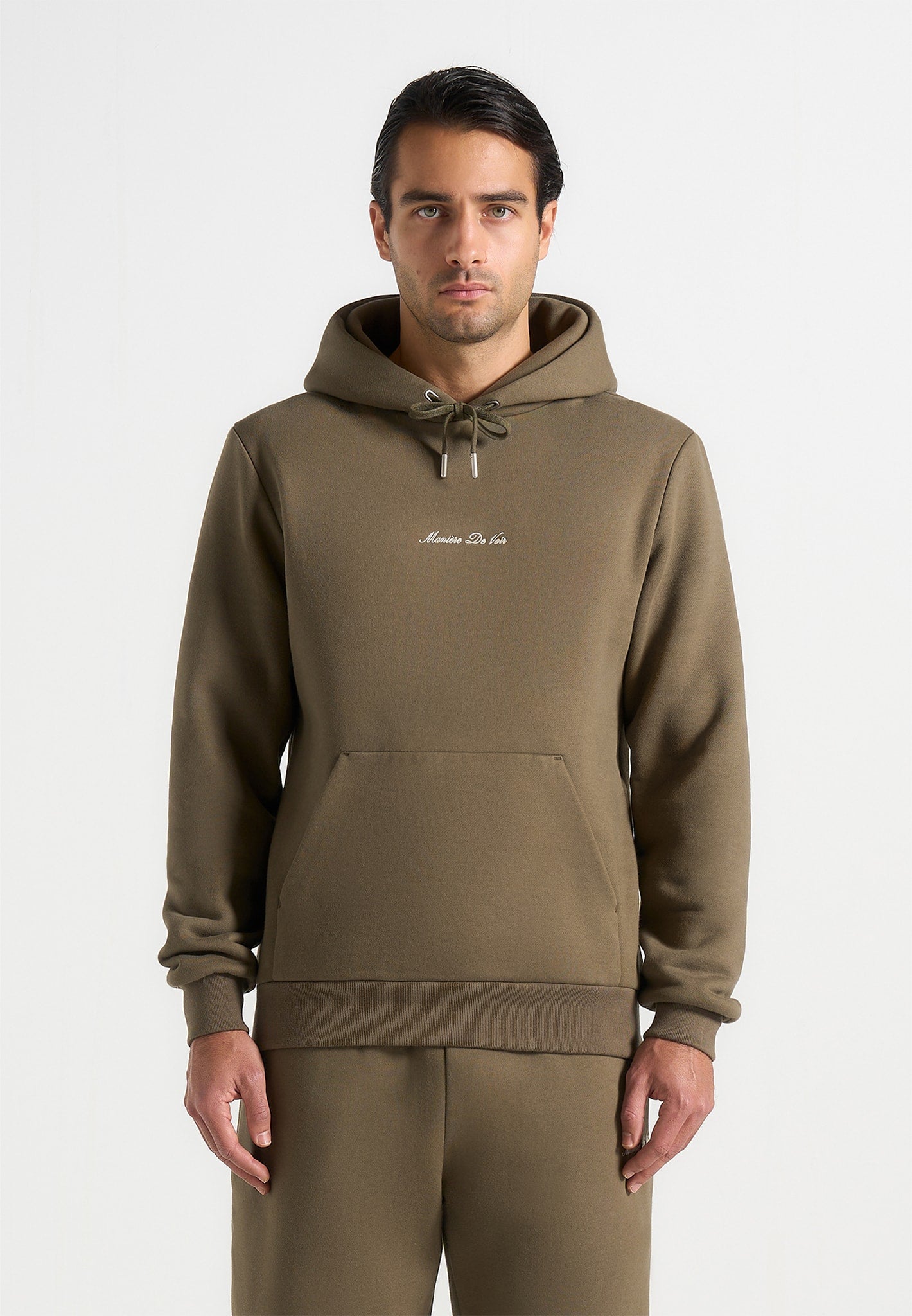 Gustave - Signature Regular Fit Hoodie - Olive