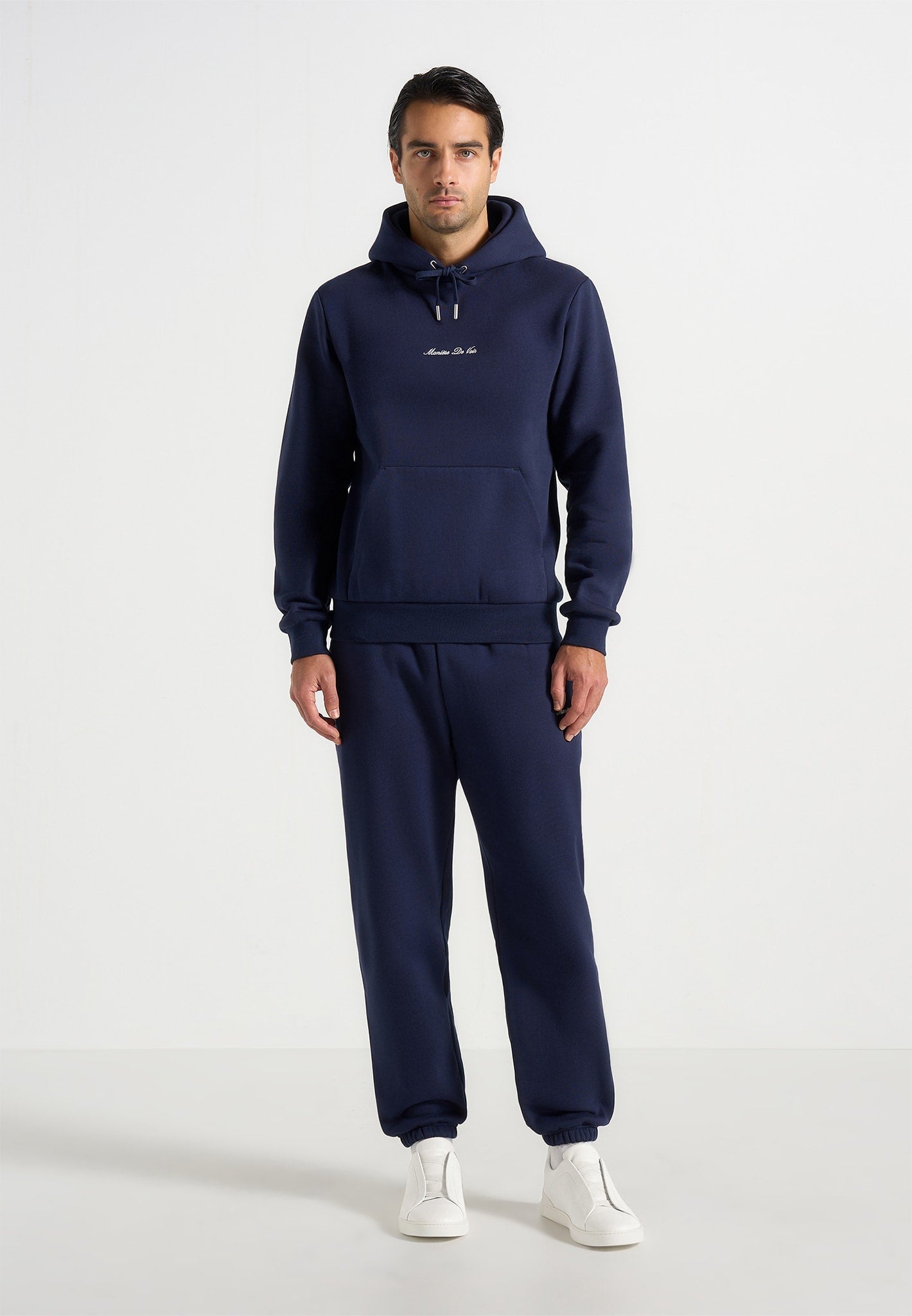 Gustave - Signature Regular Fit Hoodie - Navy