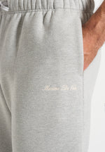 Alistair - Signature Regular Fit Cuffed Joggers - Marl Grey