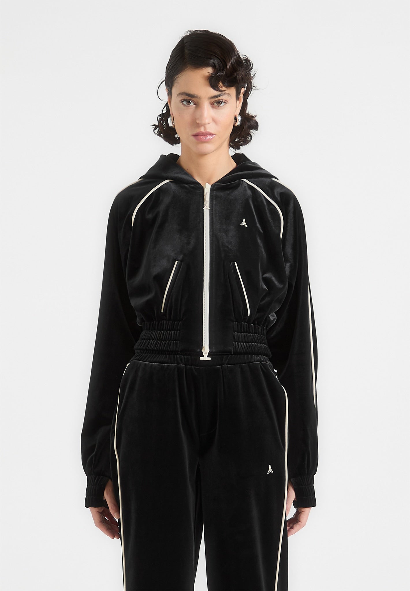 eiffel-velour-zip-through-hoodie-black 