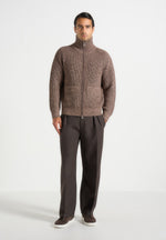 jamie-unisex-speckled-wool-zip-through-jacket-taupe