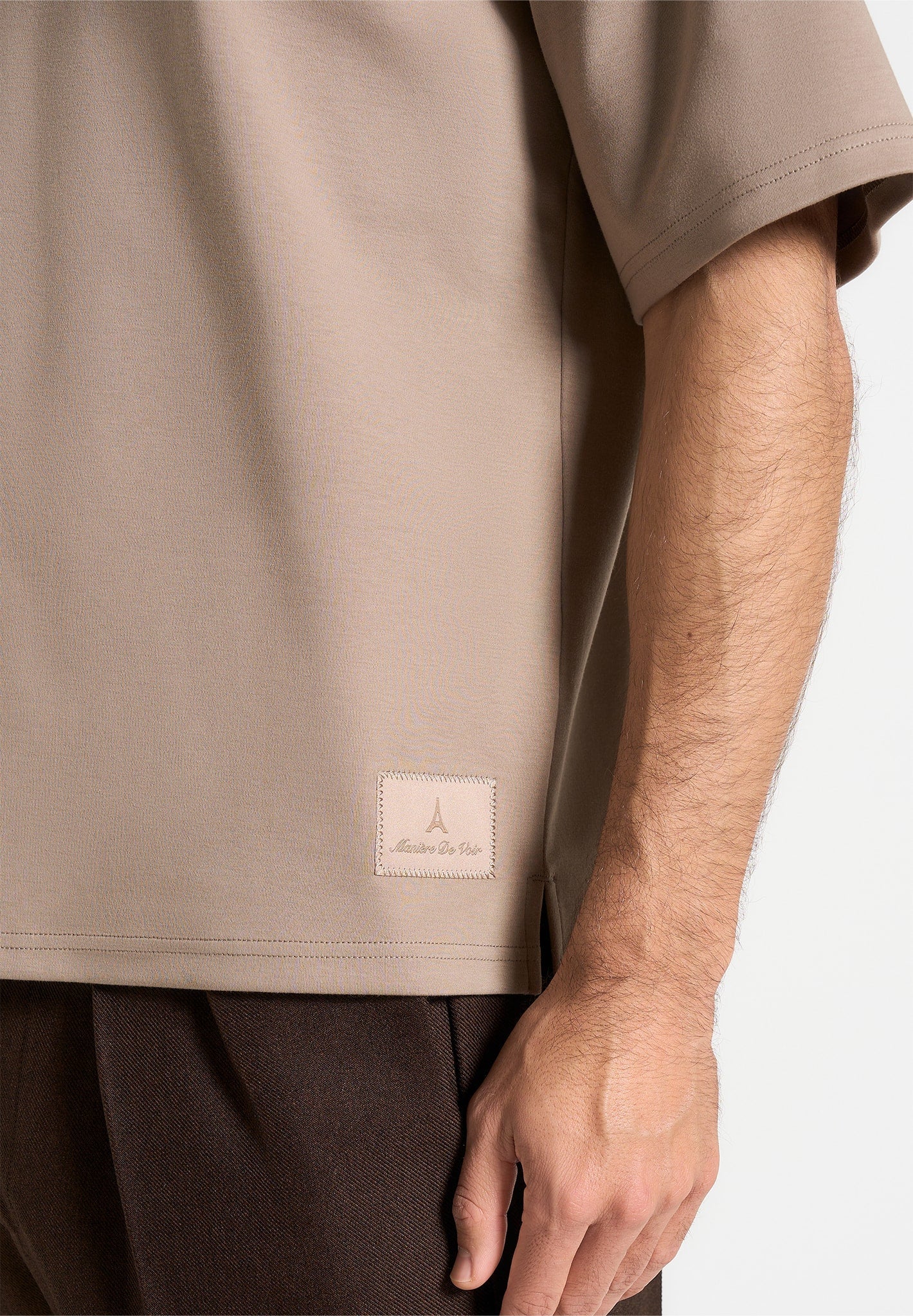 Paul - Relaxed Fit T-Shirt - Taupe 