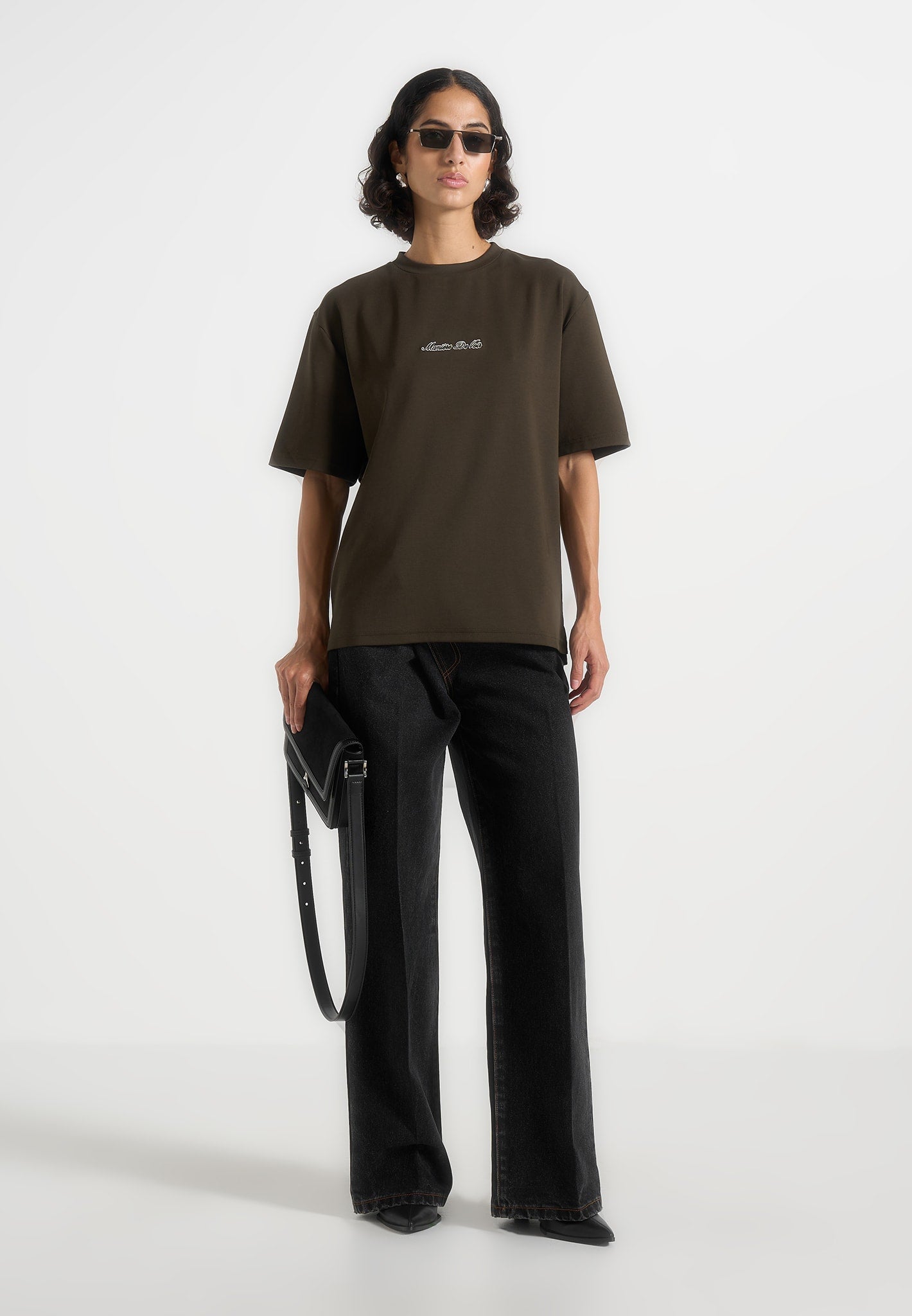 Ari - Unisex Signature Relaxed Fit Cotton T-Shirt - Olive