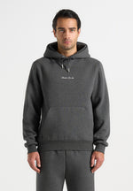 Gustave - Signature Regular Fit Hoodie - Charcoal Grey