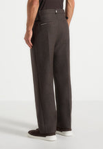 pierre-relaxed-fit-melange-pleated-tailored-trousers-brown