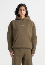 JS001 - Unisex Signature Relaxed Fit Hoodie - Olive