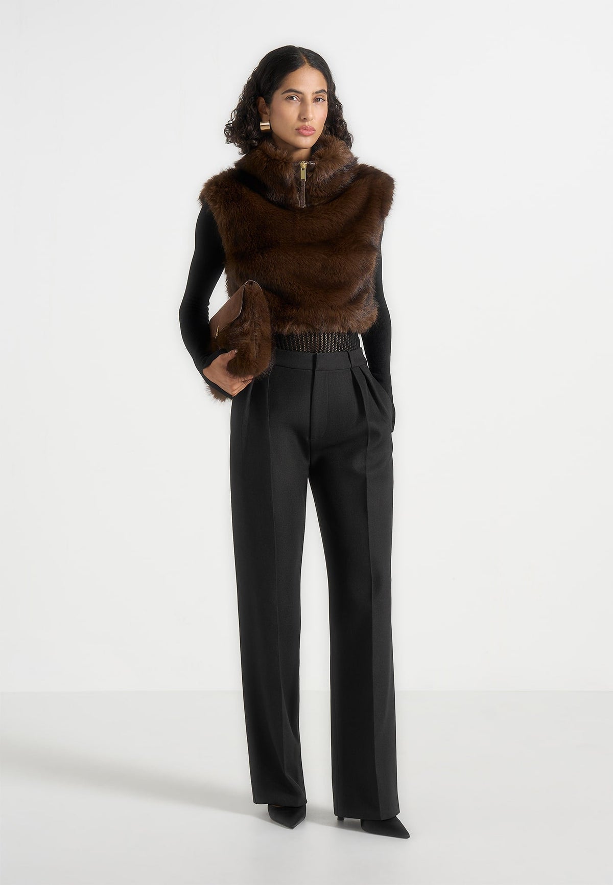 nayla-high-neck-fur-jumper-brown