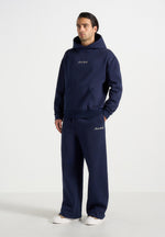 Taylor - Unisex Signature Wide Leg Joggers - Navy