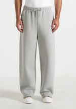 Taylor - Unisex Signature Wide Leg Joggers - Marl Grey