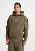 Ollie - Unisex Signature Relaxed Fit Hoodie - Olive