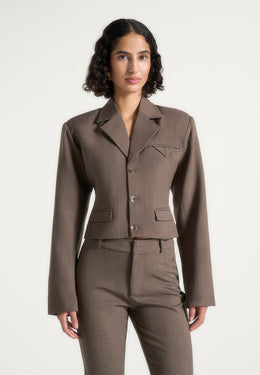 prisca-tailored-cropped-blazer-taupe