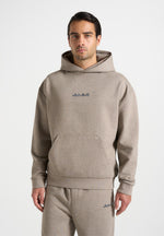 Ollie - Unisex Signature Relaxed Fit Hoodie - Taupe