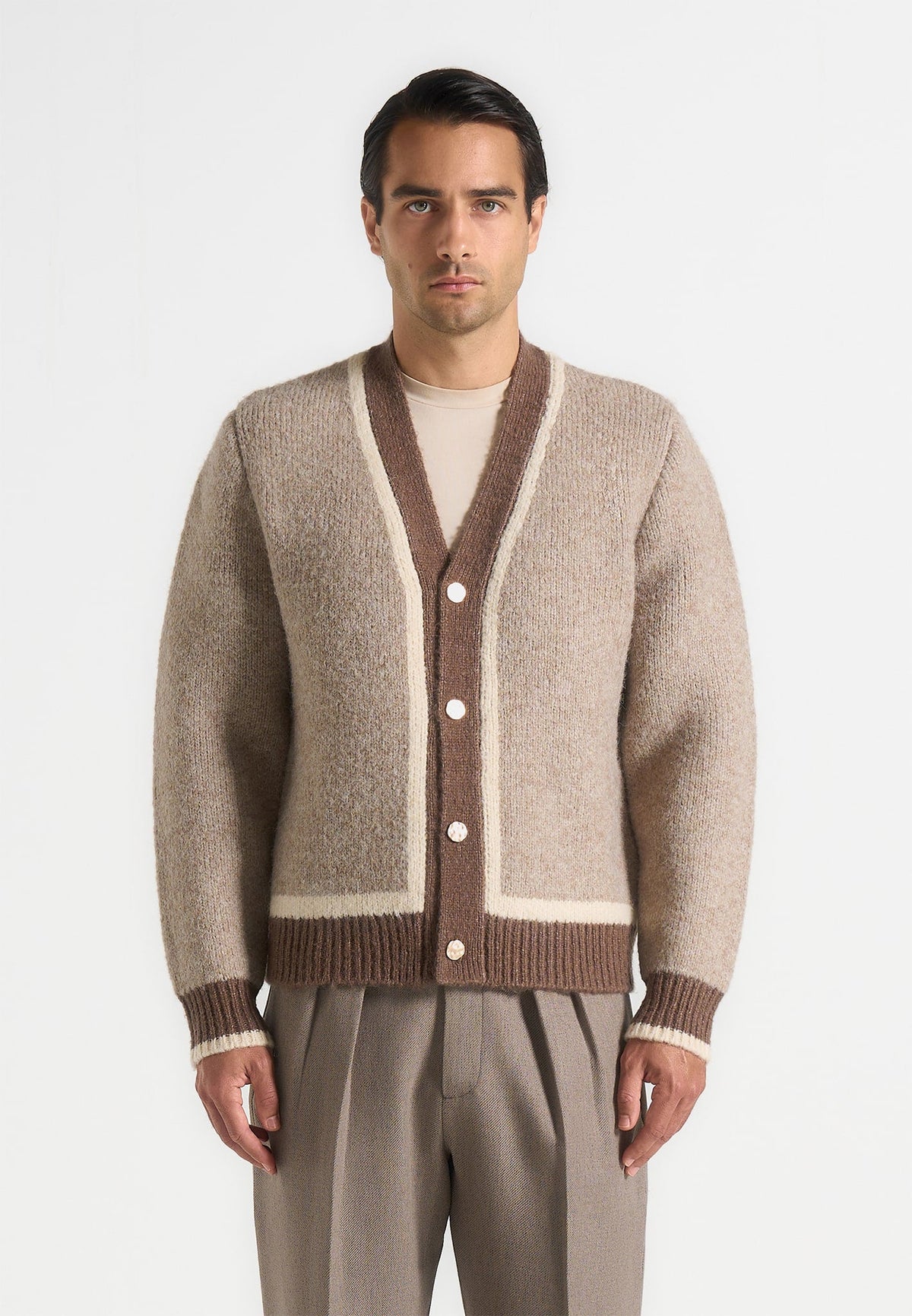 elon-wool-knit-contrast-cardigan-beige