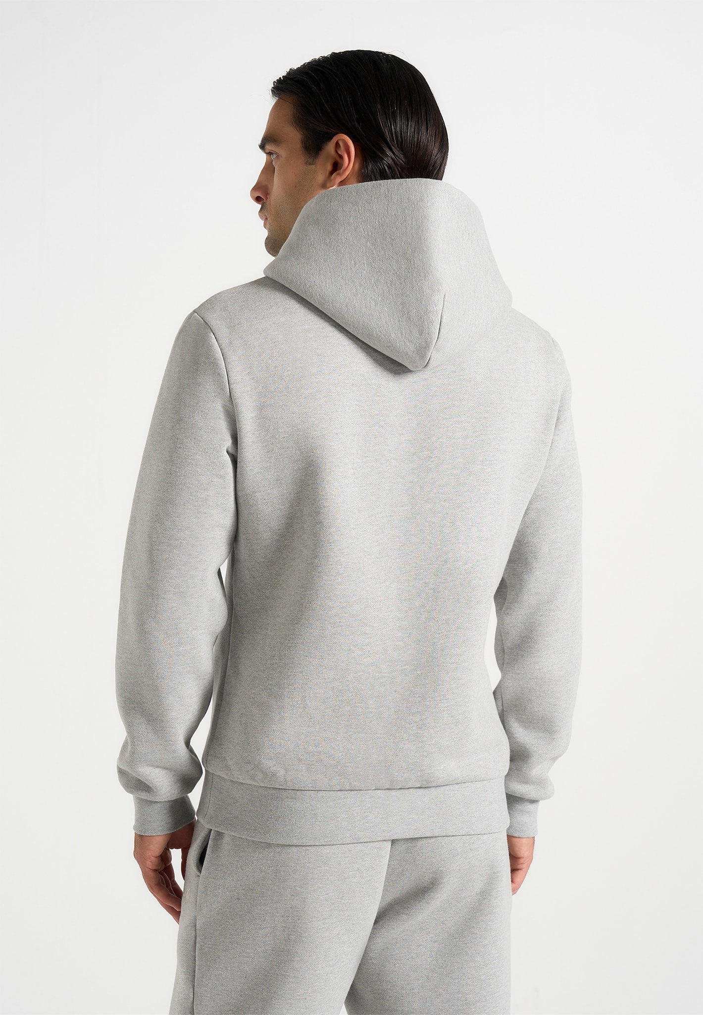 Gustave - Signature Regular Fit Hoodie - Marl Grey