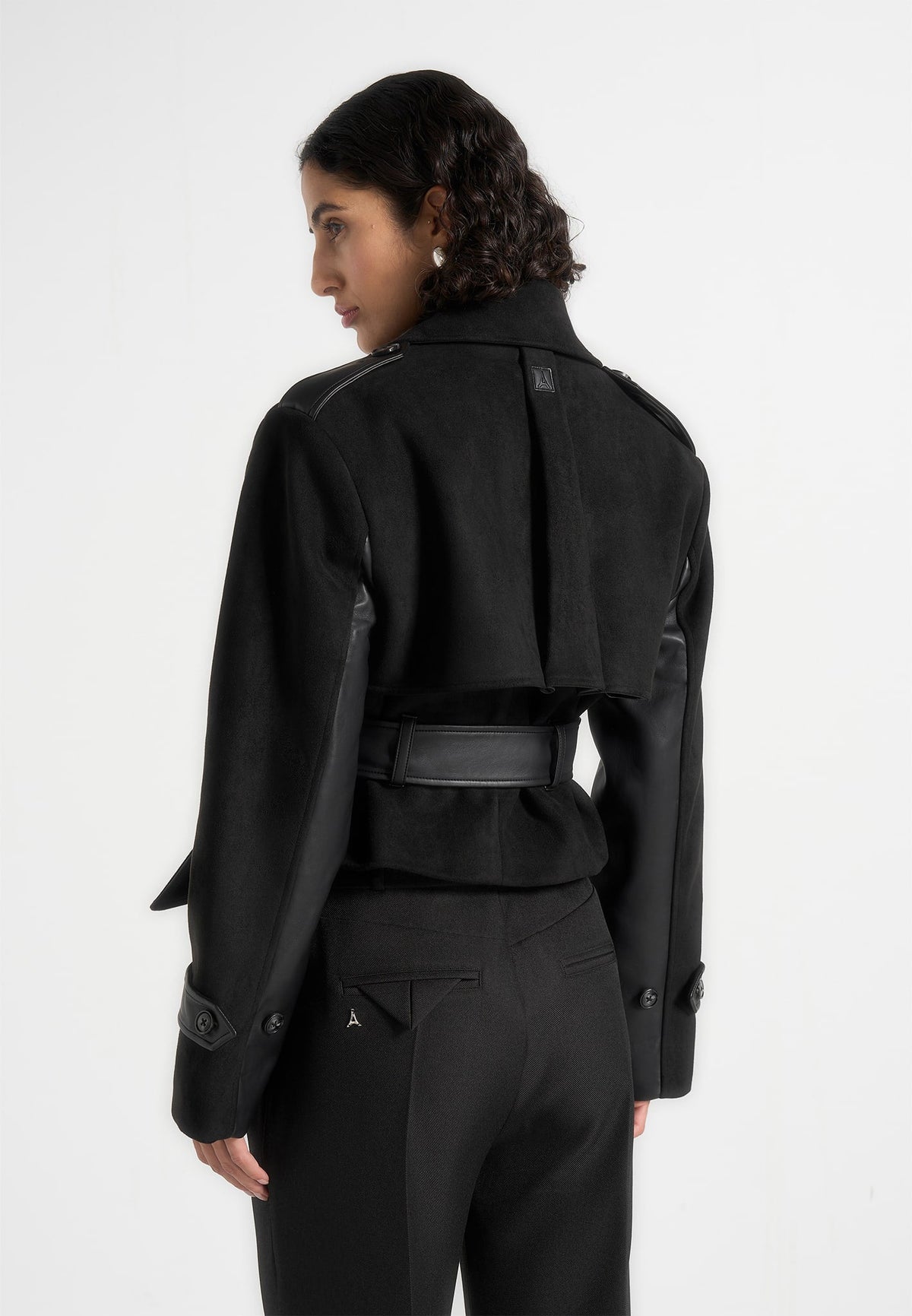 lelia-cropped-suede-trench-coat-with-belt-black
