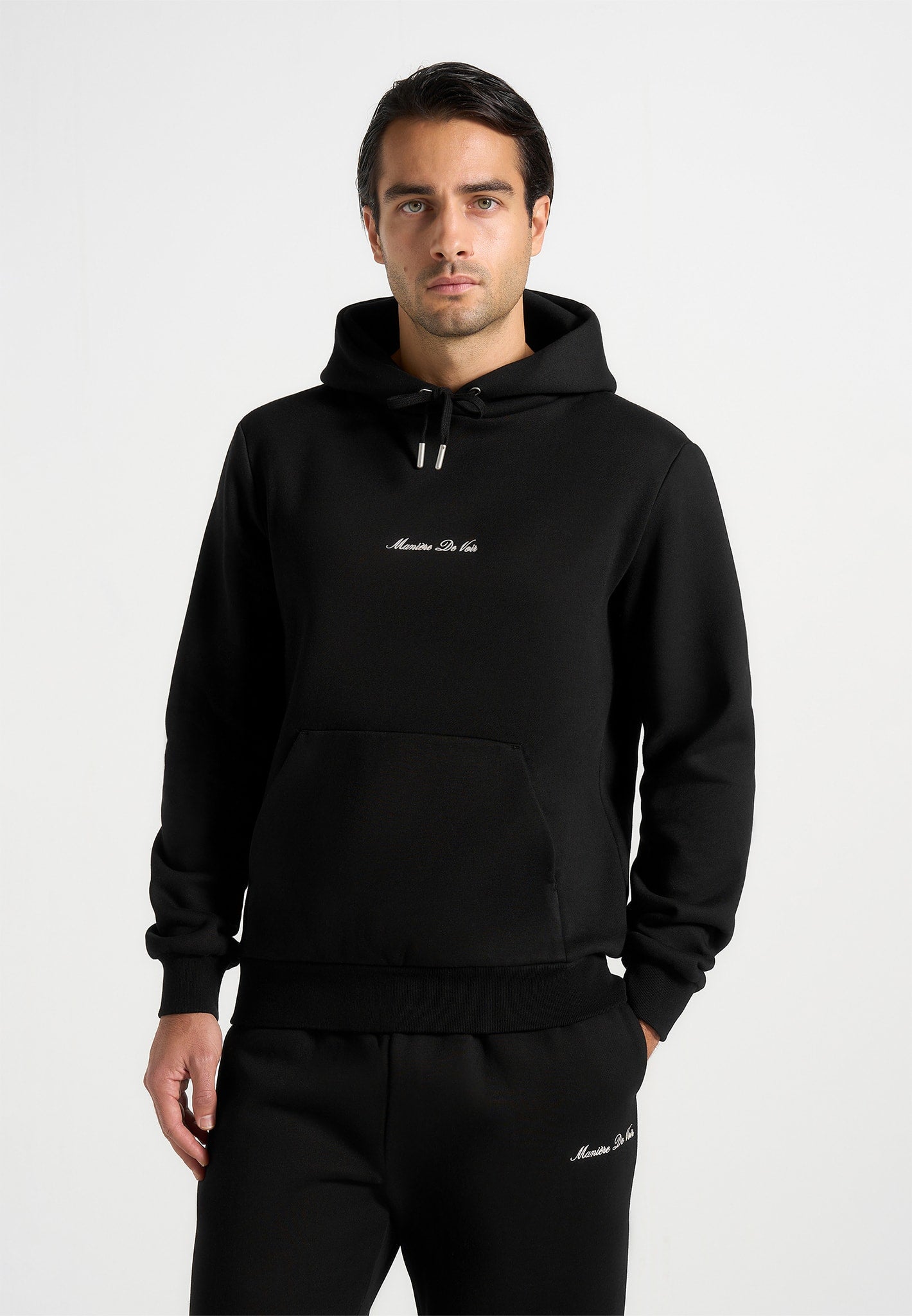Gustave - Signature Regular Fit Hoodie - Black