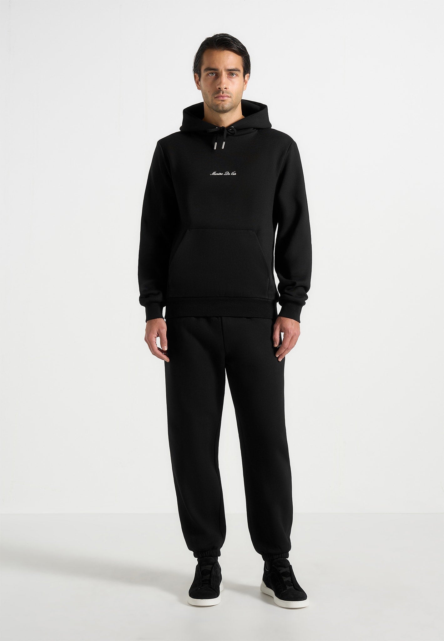 Gustave - Signature Regular Fit Hoodie - Black