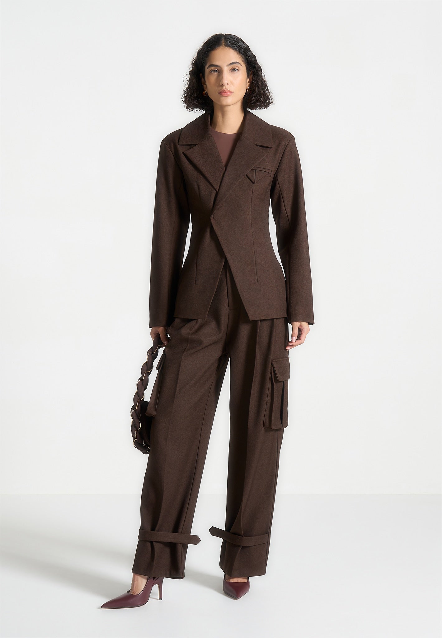 tailored-contour-double-breasted-blazer-brown 