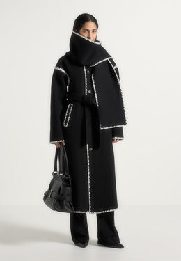 elora-wool-blanket-stitch-belted-longline-coat-black