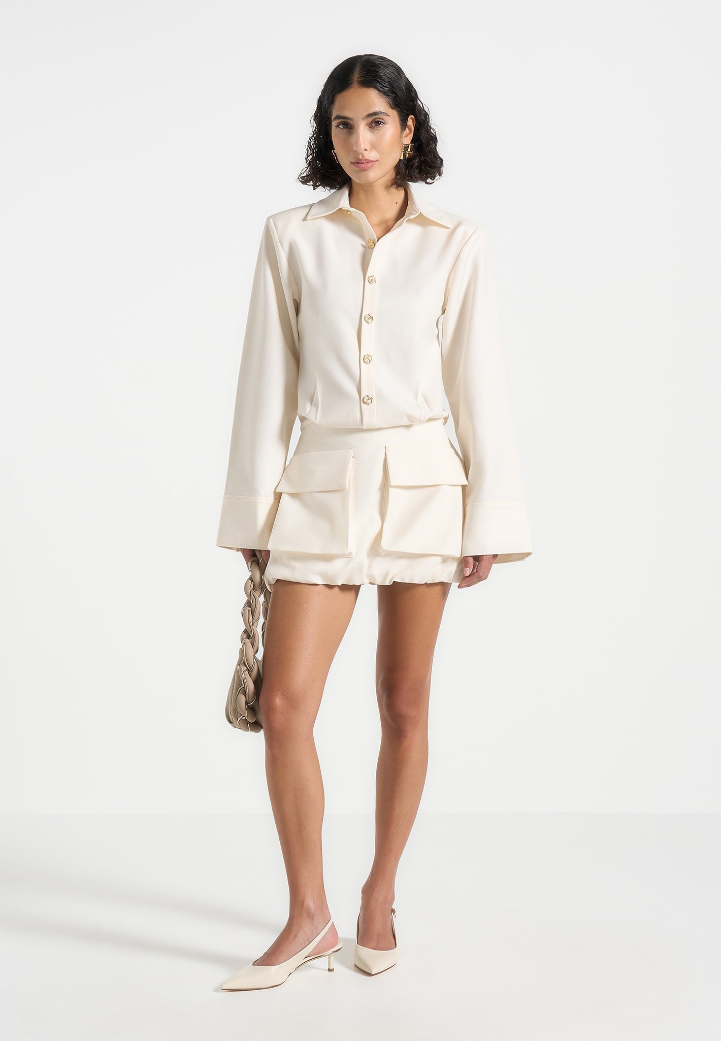 cargo-shirt-mini-dress-cream 