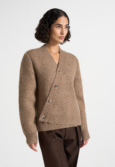 dani-unisex-asymmetric-brushed-wool-knit-cardigan-taupe