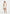 Elise - Tailored Pleated Skort with Belt - Cream