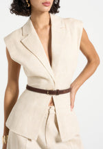 linen-wide-shoulder-cinched-waistcoat-natural