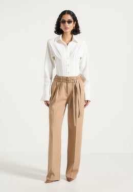 pascale-tailored-twin-belt-pants-dark-beige