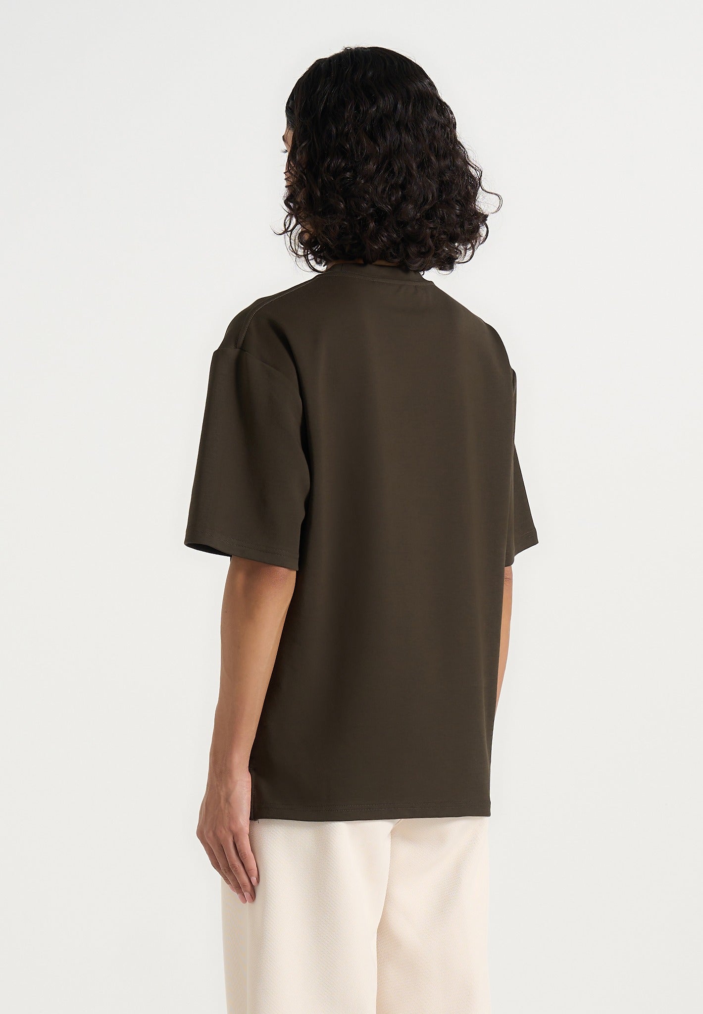 TS007 - Unisex Relaxed Fit Cotton T-Shirt - Olive