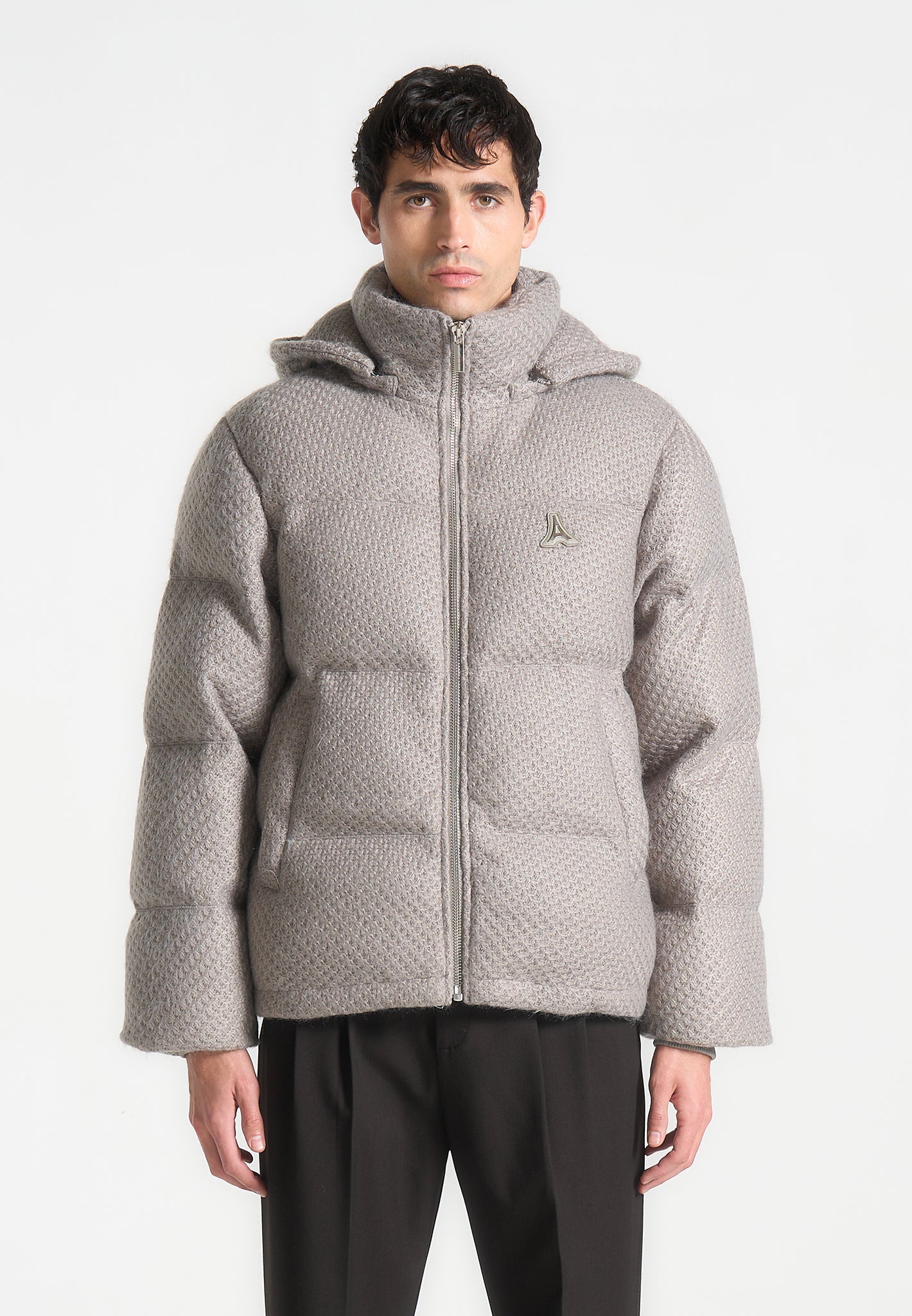 textured-knit-puffer-jacket-grey 
