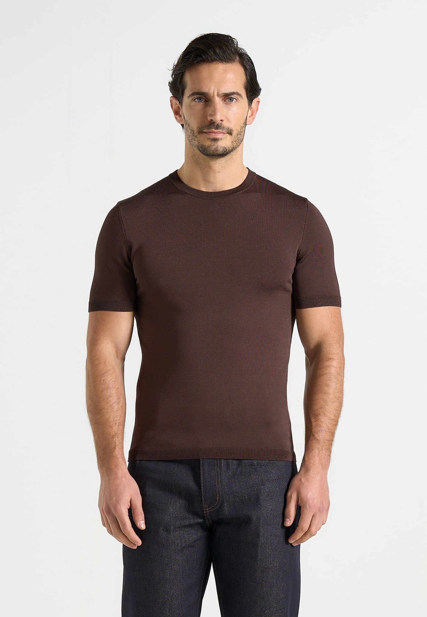 ellis-luxe-knitted-t-shirt-brown