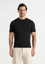 ellis-luxe-knitted-t-shirt-black