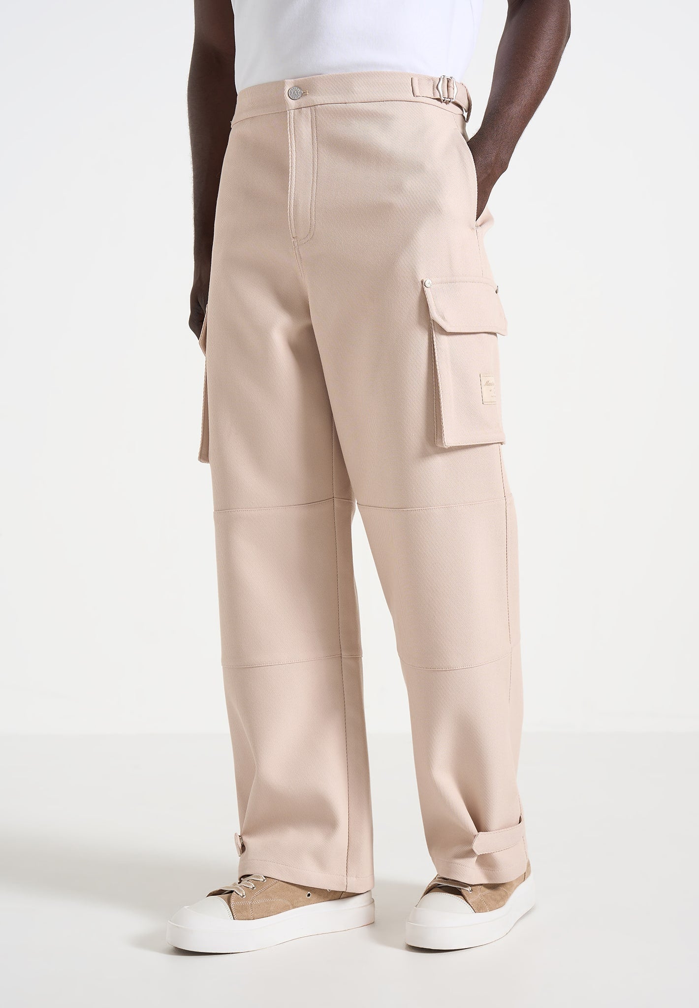 mathis-twill-signature-wide-leg-cargo-trousers-beige 