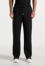 Avery - Unisex Neoprene Relaxed fit Joggers - Black