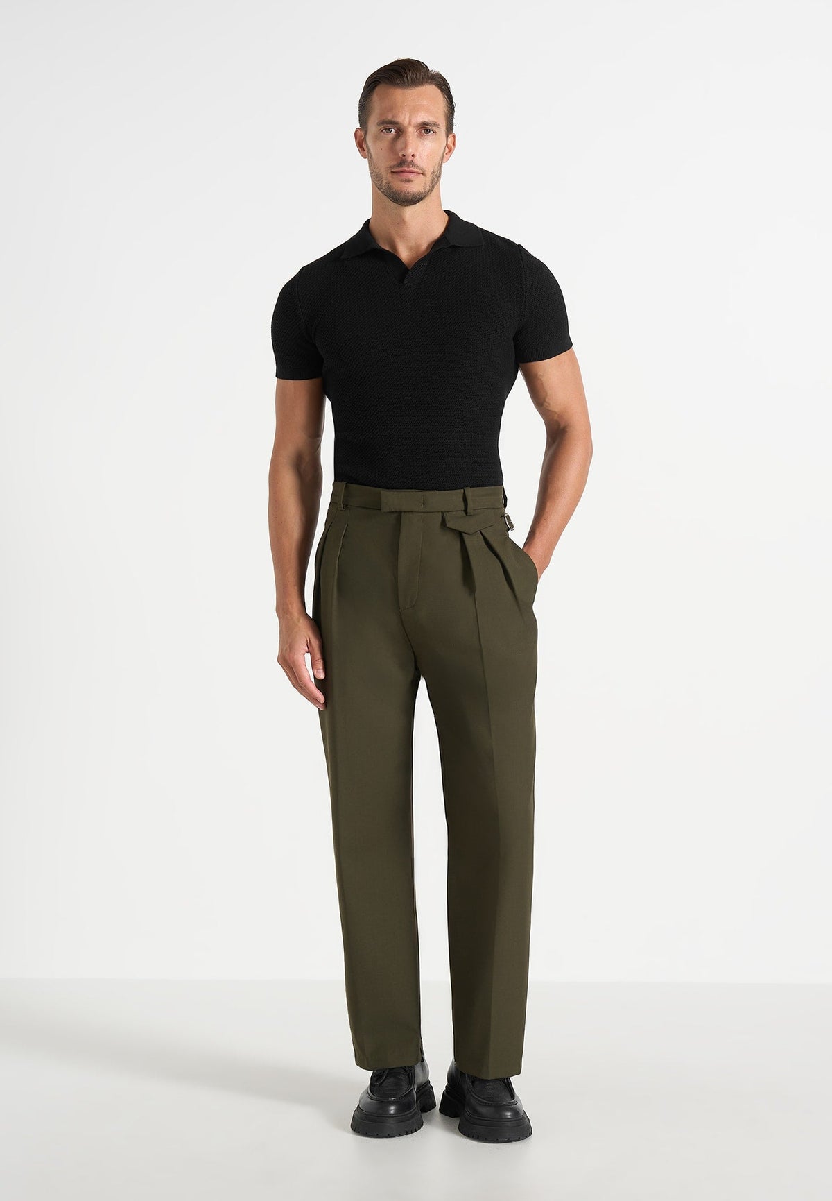 pierre-relaxed-fit-pleated-tailored-trousers-olive1