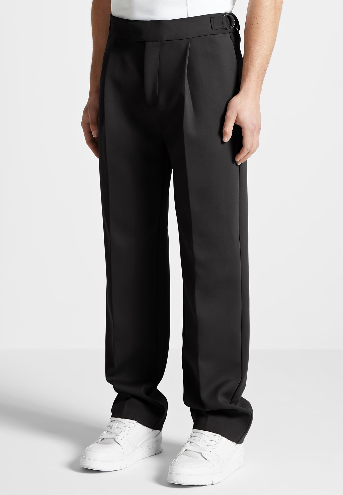 neoprene-trousers-with-pleat-black