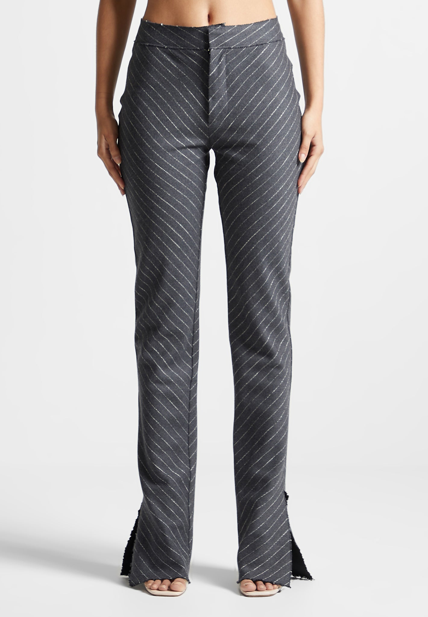 pinstripe-mini-flared-trousers-grey 